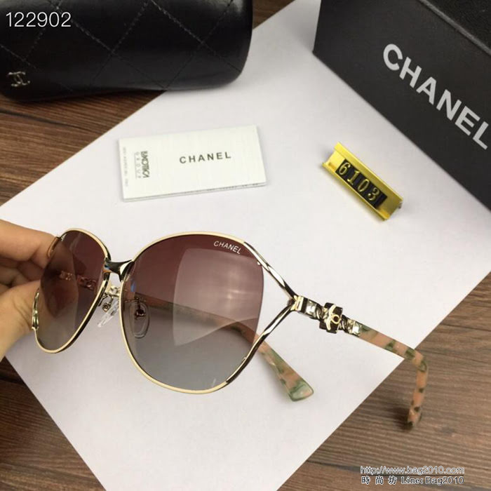 CHANEL香奈兒 官網同步 歐美風範 原單偏光 女款太陽鏡  lly1306